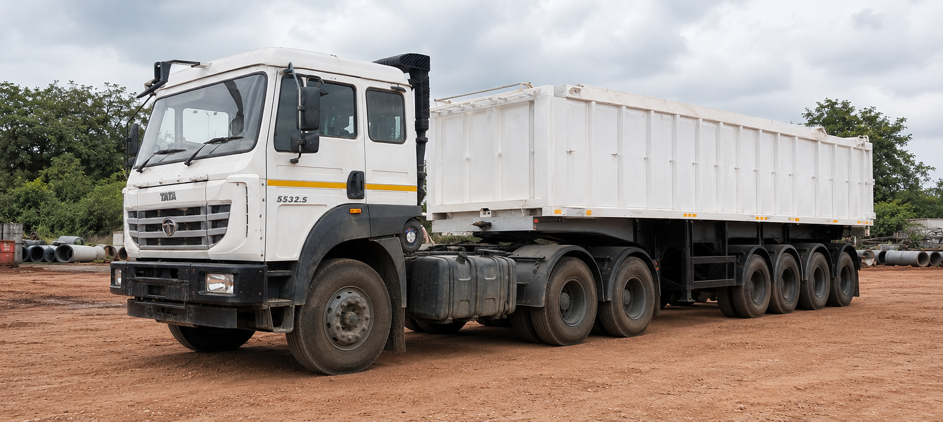 Tata Signa 5532.S 6x4 working thumbnail
