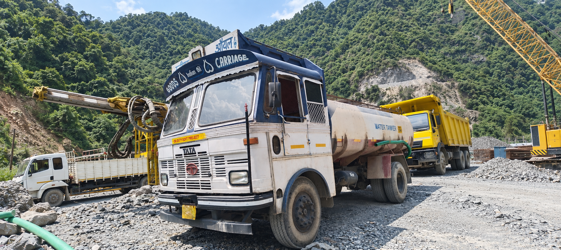 Tata LPT 1618 water tanker front thumbnail